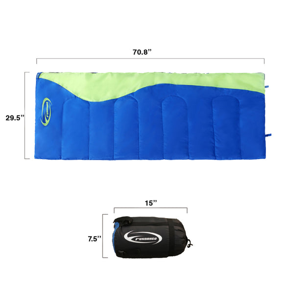 Fundango Adult Sleeping Bag With Carrying Bag (CL_9S4001) - Alt Image 7