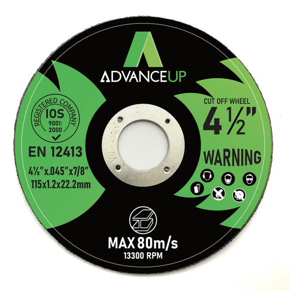 AdvanceUp 55-Pack 4-1/2 Inch Cut-Off Wheel, Professional Cutting Disc for Angle Grinder (CL_ADV202701) - Alt Image 1