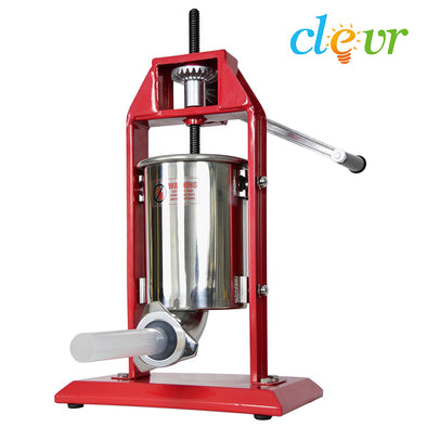 Clevr Sausage Stuffer Stuffer Vertical 3L/7LB 5-7 Pound Meat Filler (CL_CRS201701) - Main Image