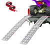 Clevr 7.5' Set of 2 ATV UTV Folding Aluminum Loading Ramps, 90" Long 1500 lbs Capacity (CL_CRS202101) - Alt Image 1