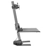 AdvanceUp Electric Auto Standing Desk Converter Riser with Dual Monitor Mount (CL_CRS503604) - Alt Image 8