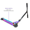 Xspec Neo Chrome Pro Stunt Kids Kick Scooter Anodized Aluminum BMX (CL_CRS803913) - Alt Image 1