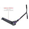 Xspec Black Neo Chrome Pro Stunt Kick Scooter Anodized Aluminum BMX Handlebar (CL_CRS803915) - Alt Image 3