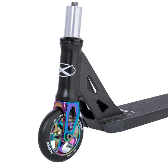 Xspec Black Neo Chrome Pro Stunt Kick Scooter Anodized Aluminum BMX Handlebar (CL_CRS803915) - Alt Image 2